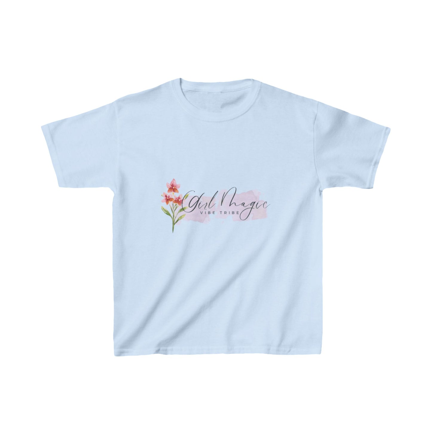 Good Girl Magic Tee for Girls, Positive Vibes Shirt, Happy Girl Clothing, Self-Confidence Youth Top, Youth Cotton Tee, Cheerful