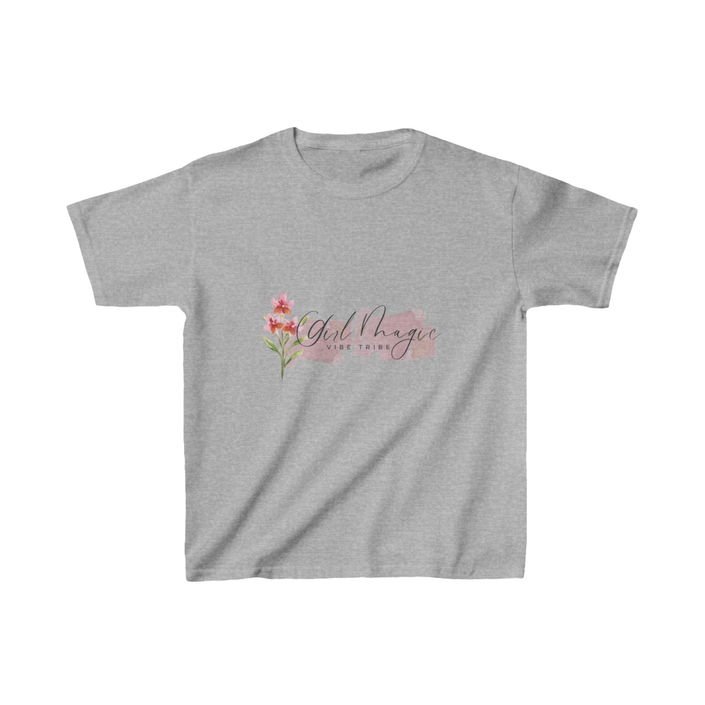 Good Girl Magic Tee for Girls, Positive Vibes Shirt, Happy Girl Clothing, Self-Confidence Youth Top, Youth Cotton Tee, Cheerful