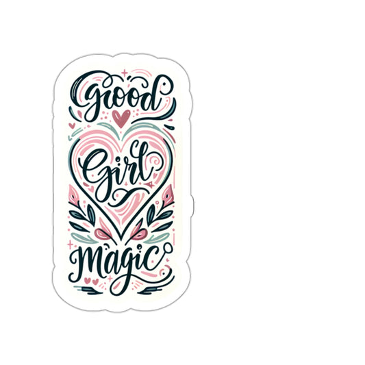 Elongated Girl Magic Sticker