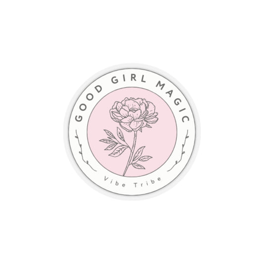 Good Girl Magic Kiss-Cut Stickers, Girls Sticker Pack, Positive Affirmation Decals, Feminine Journal Stickers, Laptop Decals, Planner